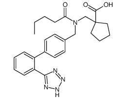 cas no 137882-98-5 is 1-[[pentanoyl-[[4-[2-(2H-tetrazol-5-yl)phenyl]phenyl]methyl]amino]methyl]cyclopentane-1-carboxylic acid