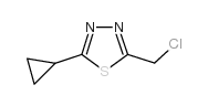 cas no 138300-59-1 is 2-(chloromethyl)-5-cyclopropyl-1,3,4-thiadiazole
