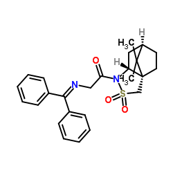 cas no 138566-17-3 is 1-((3AS,6R,7AR)-8,8-DIMETHYL-2,2-DIOXIDOHEXAHYDRO-1H-3A,6-METHANOBENZO[C]ISOTHIAZOL-1-YL)-2-((DIPHENYLMETHYLENE)AMINO)ETHANONE