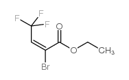 cas no 138778-57-1 is (E)-2-Bromo-4,4,4-trifluoro-2-butenoic acid ethyl ester
