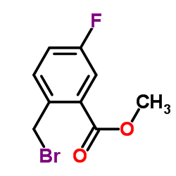cas no 138786-65-9 is Methyl 2-(Bromomethyl)-5-Fluorobenzoate