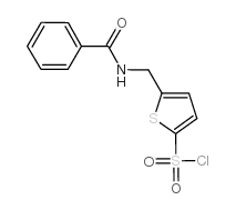 cas no 138872-44-3 is 5-[(BENZOYLAMINO)METHYL]THIOPHENE-2-SULFONYL CHLORIDE