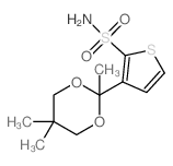 cas no 138890-87-6 is 3-(2,5,5-Trimethyl-1,3-dioxan-2-yl)thiophene-2-sulfonamide