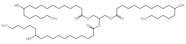 cas no 139-44-6 is 1,2,3-propanetriyl tris(12-hydroxyoctadecanoate)