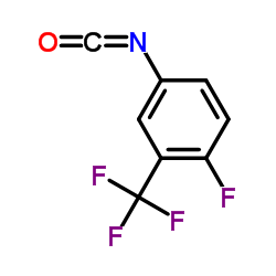 cas no 139057-86-6 is 1-Fluoro-4-isocyanato-2-(trifluoromethyl)benzene