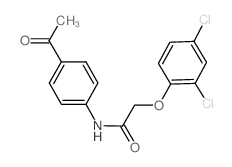 cas no 139194-57-3 is N-(4-acetylphenyl)-2-(2,4-dichlorophenoxy)acetamide