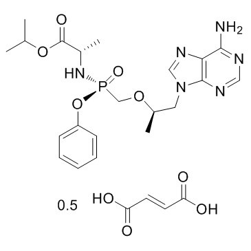 cas no 1392275-56-7 is Tenofovir Alafenamide Hemifumarate