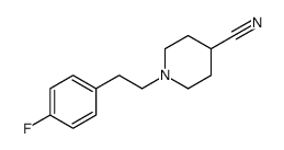cas no 139290-67-8 is 1-[2-(4-fluorophenyl)ethyl]piperidine-4-carbonitrile