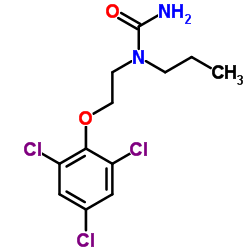 cas no 139520-94-8 is 1-Propyl-1-[2-(2,4,6-trichlorophenoxy)ethyl]urea
