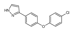 cas no 1397220-65-3 is 5-[4-(4-Chlorophenoxy)phenyl]-1H-pyrazole