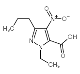 cas no 139756-17-5 is 2-ethyl-4-nitro-5-propylpyrazole-3-carboxylic acid