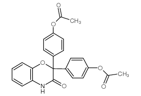 cas no 14008-48-1 is [4-[2-(4-acetyloxyphenyl)-3-oxo-4H-1,4-benzoxazin-2-yl]phenyl] acetate