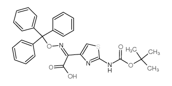 cas no 140128-20-7 is (Z)-2-(2-Boc-aminothiazole-4-yl-)-2-trityloxyiminoacetic acid
