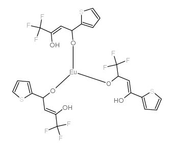 cas no 14054-87-6 is Europium,tris[4,4,4-trifluoro-1-(2-thienyl)-1,3-butanedionato-kO1,kO3]-