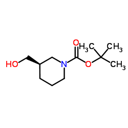 cas no 140695-85-8 is (R)-tert-Butyl 3-(hydroxymethyl)piperidine-1-carboxylate