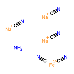 cas no 14099-05-9 is Iron(2+) sodium cyanide ammoniate (1:3:5:1)