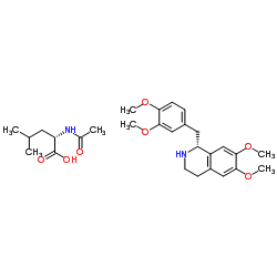 cas no 141109-12-8 is R-Tetrahydropapaverine N-acetyl-L-leucinate