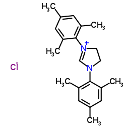 cas no 141556-45-8 is 1,3-BIS(2,4,6-TRIMETHYLPHENYL)IMIDAZOLIUM CHLORIDE