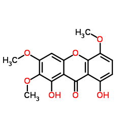 cas no 1415795-50-4 is 1,8-Dihydroxy-2,3,5-trimethoxy-9H-xanthen-9-one