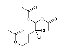 cas no 141942-61-2 is (5,5-diacetyloxy-4,4-dichloropentyl) acetate