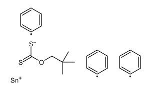 cas no 143037-51-8 is {[(2,2-Dimethylpropoxy)carbonothioyl]sulfanyl}(triphenyl)stannane