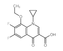 cas no 143158-55-8 is 1-cyclopropyl-8-ethoxy-6,7-difluoro-4-oxo-1,4-dihydroquinoline-3-carboxylic acid