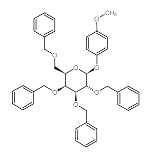 cas no 143536-99-6 is 4-Methoxyphenyl-2,3,4,6-tetra-O-benzyl-β-D-galactopyranoside