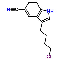 cas no 143612-79-7 is 3-(4-Chlorobutyl)indole-5-carbonitrile
