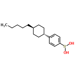 cas no 143651-26-7 is [4-(trans-4-Pentylcyclohexyl)phenyl]boronic acid