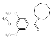cas no 14368-24-2 is Methanone,(hexahydro-1(2H)-azocinyl)(3,4,5-trimethoxyphenyl)-