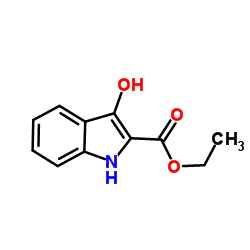 cas no 14370-74-2 is Ethyl 3-hydroxy-1H-indole-2-carboxylate