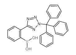 cas no 143722-25-2 is 2-(1-Trityl-1H-tetrazol-5-yl)phenylboronic acid