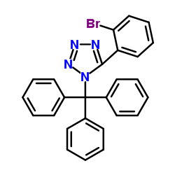 cas no 143945-72-6 is 5-(2-Bromophenyl)-1-trityl-1H-tetrazole