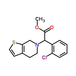 cas no 144457-43-2 is Methyl 2-(2-chlorophenyl)-2-(4,5-dihydrothieno[2,3-c]pyridin-6(7H)-yl)acetate