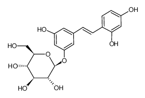 cas no 144525-40-6 is Oxyresveratrol 3'-O-&beta;-D-glucopyranoside