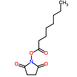 cas no 14464-30-3 is 1-(Octanoyloxy)-2,5-pyrrolidinedione