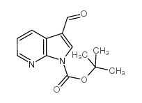 cas no 144657-66-9 is tert-butyl 3-formyl-1H-pyrrolo[2,3-b]pyridine-1-carboxylate