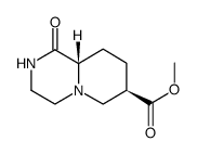 cas no 145033-25-6 is (7R,9AS)-METHYL 1-OXOOCTAHYDRO-1H-PYRIDO[1,2-A]PYRAZINE-7-CARBOXYLATE