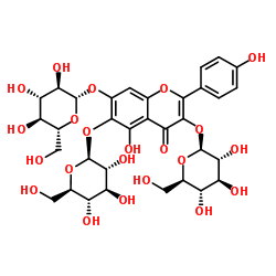 cas no 145134-62-9 is 6-Hydroxykaempferol-3,6,7-triglucoside