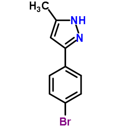 cas no 145353-53-3 is 3-(4-Bromophenyl)-5-methyl-1H-pyrazole