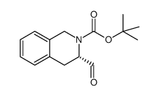 cas no 145525-27-5 is (S)-TERT-BUTYL 3-FORMYL-3,4-DIHYDROISOQUINOLINE-2(1H)-CARBOXYLATE