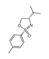 cas no 145679-46-5 is (2S,4S)-2-(4-methylphenyl)-4-propan-2-yl-1-oxa-2λ6-thia-3-azacyclopent-2-ene 2-oxide