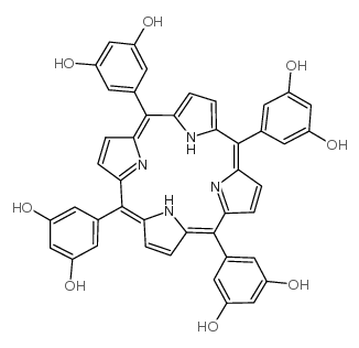 cas no 145764-54-1 is 5,10,15,20-Tetrakis(3,5-dihydroxyphenyl)-21H,23H-porphine