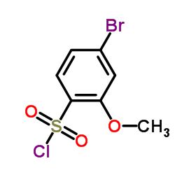 cas no 145915-29-3 is 4-Bromo-2-methoxybenzenesulfonyl chloride