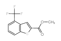 cas no 146137-87-3 is Methyl 4-(trifluoromethyl)-1-benzothiophene-2-carboxylate