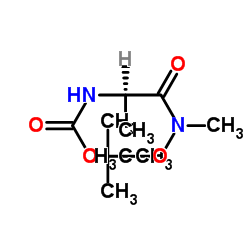 cas no 146553-06-2 is (R)-TERT-BUTYL1-(METHOXY(METHYL)AMINO)-1-OXOPROPAN-2-YLCARBAMATE