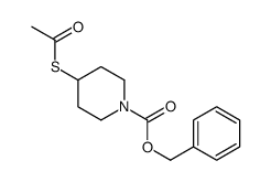 cas no 146827-60-3 is Benzyl 4-(acetylsulfanyl)-1-piperidinecarboxylate