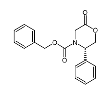 cas no 147700-91-2 is (5s)-3,4,5,6-tetrahydro-5-phenyl-n-(benzyloxycarbonyl)-4(h)-1,4-oxazin-2-one