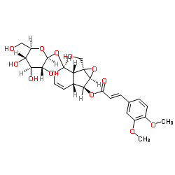 cas no 147714-71-4 is 6-O-(3'',4''-Dimethoxycinnamoyl)catalpol