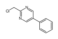 cas no 147937-38-0 is Pyrimidine, 2-(chloromethyl)-5-phenyl- (9CI)
